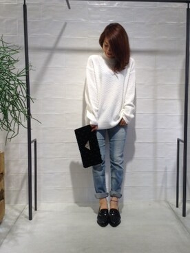 megさん（レディース・155cm）の秋コーディネート