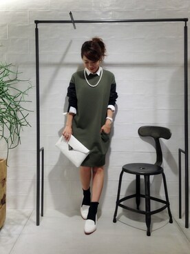 megさん（レディース・155cm）の秋コーディネート