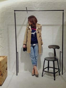 megさん（レディース・155cm）の秋コーディネート