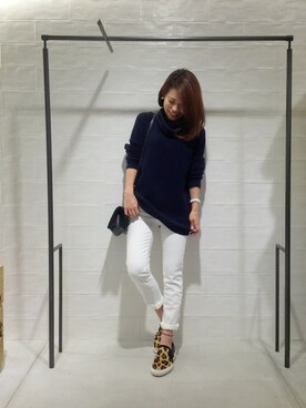 megさん（レディース・155cm）の秋コーディネート