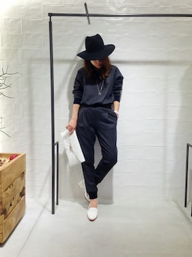 「アイテム（その他シューズ）」を使った、megさん（レディース・155cm）の冬コーディネート