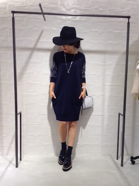 megさん（レディース・155cm）の冬コーディネート