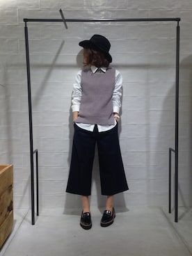 megさん（レディース・155cm）の冬コーディネート