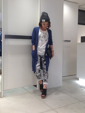 megさん（レディース・155cm）の春コーディネート