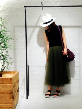 megさん（レディース・155cm）の夏コーディネート