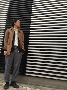 BOYCOTT 新宿丸井メンズ館 スタッフ4さん（メンズ・170cm）の秋コーディネート