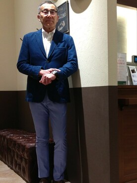 Horry Jamesさん（メンズ・180cm）の春コーディネート