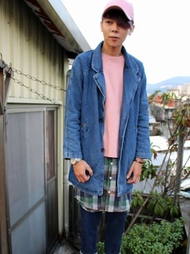 「5（ファイブ）のアイテム（ジャケット/アウター）」を使った、ANTさん（メンズ・180cm）の秋コーディネート