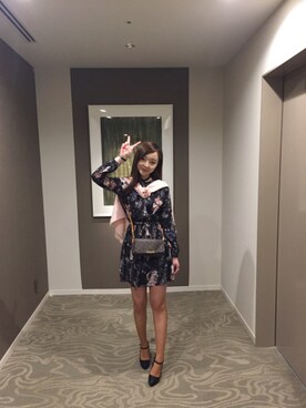 「imvely」｜「アイテム（バッグ）」を使った、윤민지さん（レディース・162cm）の春コーディネート