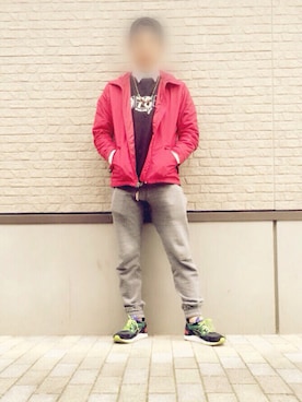 「challenger」｜「アイテム（キャップ）」を使った、けいさん（メンズ・172cm）の秋コーディネート