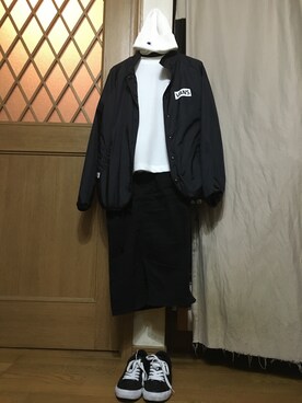 「オルチャンファッション」｜「アイテム（ニットキャップ/ビーニー）」を使った、nu-chanさん（レディース・150cm）の秋コーディネート
