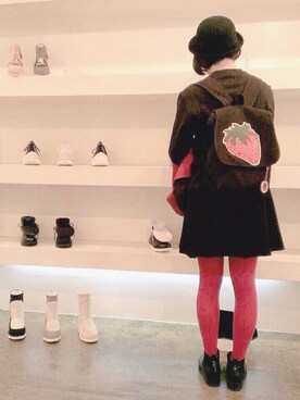 「文化屋雑貨店（ブンカヤザッカテン）のアイテム」を使った、ペリーみにゅさん（レディース・161cm）の夏コーディネート