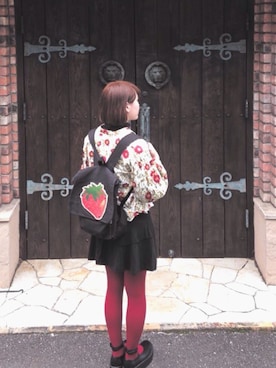 「文化屋雑貨店（ブンカヤザッカテン）のアイテム」を使った、ペリーみにゅさん（レディース・161cm）の夏コーディネート