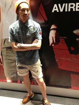 AVIREX HIDEO.Yさん(メンズ・168cm)の夏コーディネート