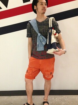 AVIREX HIDEO.Yさん(メンズ・168cm)の夏コーディネート