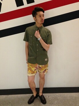 AVIREX HIDEO.Yさん（メンズ・168cm）の夏コーディネート