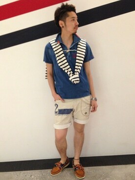 AVIREX HIDEO.Yさん（メンズ・168cm）の夏コーディネート