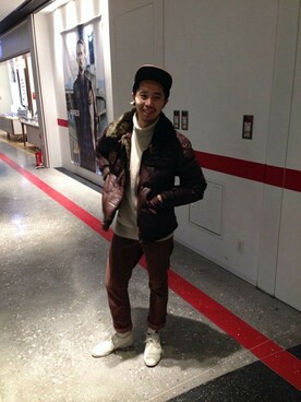 AVIREX HIDEO.Yさん（メンズ・168cm）の秋コーディネート