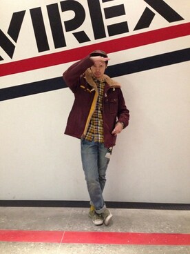 AVIREX HIDEO.Yさん（メンズ・168cm）の秋コーディネート