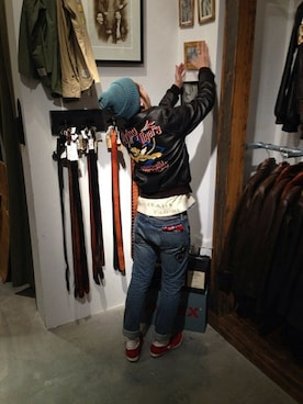 AVIREX HIDEO.Yさん(メンズ・168cm)の秋コーディネート