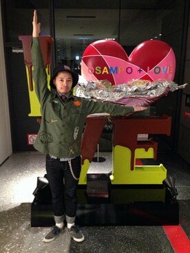 AVIREX HIDEO.Yさん（メンズ・168cm）の冬コーディネート