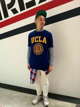 AVIREX HIDEO.Yさん（メンズ・168cm）の春コーディネート