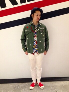 AVIREX HIDEO.Yさん(メンズ・168cm)の夏コーディネート