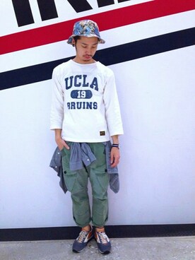 AVIREX HIDEO.Yさん（メンズ・168cm）の夏コーディネート