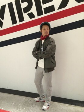 AVIREX HIDEO.Yさん（メンズ・168cm）の夏コーディネート