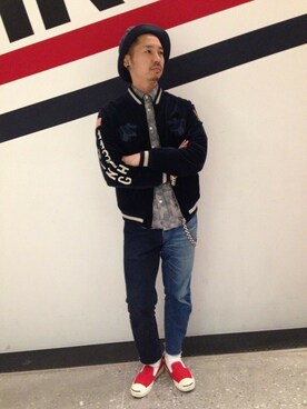 AVIREX HIDEO.Yさん（メンズ・168cm）の秋コーディネート