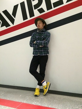 AVIREX HIDEO.Yさん（メンズ・168cm）の冬コーディネート