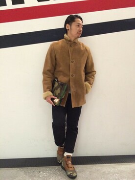 AVIREX HIDEO.Yさん（メンズ・168cm）の冬コーディネート