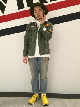 AVIREX HIDEO.Yさん（メンズ・168cm）の冬コーディネート