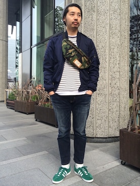 AVIREX HIDEO.Yさん（メンズ・168cm）の春コーディネート