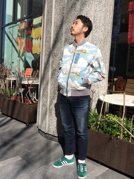 AVIREX HIDEO.Yさん（メンズ・168cm）の春コーディネート