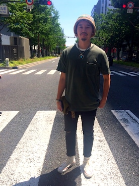 AVIREX HIDEO.Yさん（メンズ・168cm）の春コーディネート