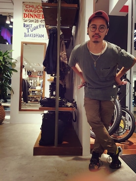 AVIREX HIDEO.Yさん（メンズ・168cm）の夏コーディネート