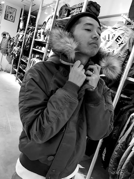 AVIREX HIDEO.Yさん（メンズ・168cm）の秋コーディネート