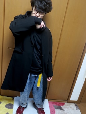 りょうさん（メンズ・166cm）の冬コーディネート