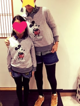 「娘」｜「アイテム（スウェット）」を使った、maaaaaさん（レディース・164cm）の冬コーディネート