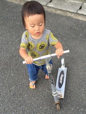 maaaaaさん（キッズ・80cm）の夏コーディネート