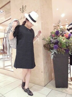 Salon de la Trinite'恵比寿店スタッフさん(レディース・157cm)の春コーディネート