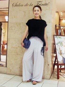 Salon de la Trinite'恵比寿店スタッフさんのコーディネート