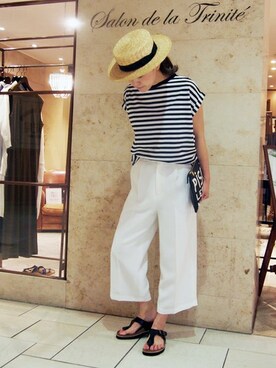 Salon de la Trinite'恵比寿店スタッフさんのコーディネート