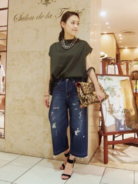 Salon de la Trinite'恵比寿店スタッフさんのコーディネート