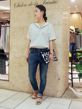 Salon de la Trinite'恵比寿店スタッフさんのコーディネート