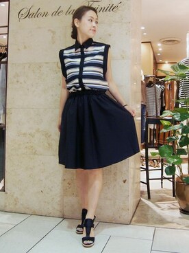 Salon de la Trinite'恵比寿店スタッフさんのコーディネート