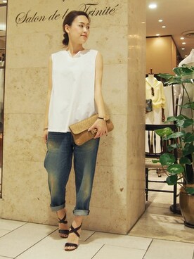 Salon de la Trinite'恵比寿店スタッフさんのコーディネート