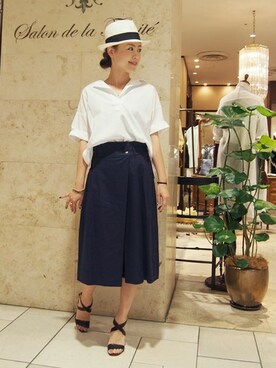 Salon de la Trinite'恵比寿店スタッフさんのコーディネート