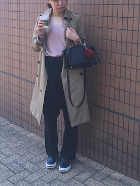 「ハイク」｜「アイテム（バッグ）」を使った、hp_ykさん（レディース・165cm）の春コーディネート